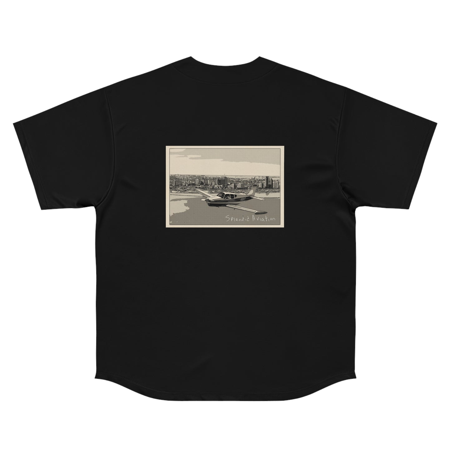Splendid Aviation Men's Baseball Jersey (AOP)